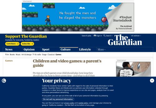 
                            7. Children and video games: a parent's guide | Games | The ...