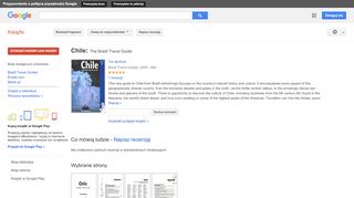 
                            9. Chile: The Bradt Travel Guide