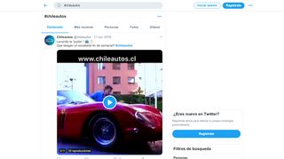 
                            12. #chileautos hashtag on Twitter