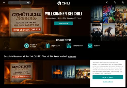 
                            6. CHILI: Filme in Streaming und als Download - Filme, Serien und ...