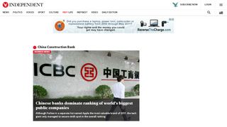 
                            11. China Construction Bank - latest news, breaking stories and ...