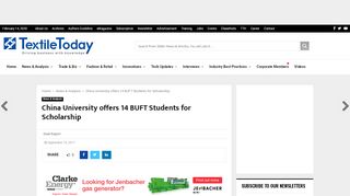 
                            13. China University offers 14 BUFT Students for Scholarship