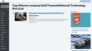 
                            12. Chinese Company Gold Transmit Network Technology (Pvt ...