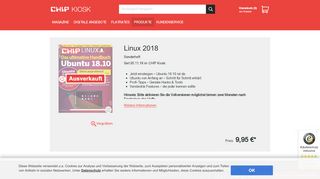 
                            9. CHIP-Kiosk | Linux 2018 | Offizieller Shop