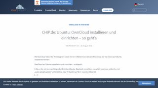 
                            13. CHIP.de: Ubuntu: OwnCloud installieren und einrichten – so geht's ...