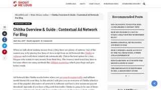 
                            5. Chitika Overview & Guide : Contextual Ad Network For Blog
