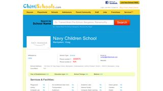 
                            9. Chittischool.com - Navy Children School Marripalem Vizag