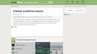 
                            7. Chkdsk ausführen lassen – wikiHow