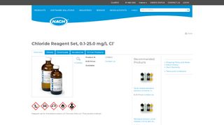 
                            12. Chloride Reagent Set, 0.1-25.0 mg/L Cl- | Hach Ireland - Overview ...