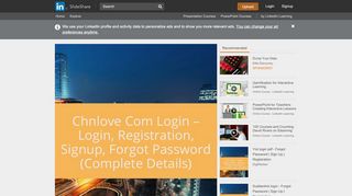 
                            6. Chnlove login , Forgot Password , Sign Up Complete Guide