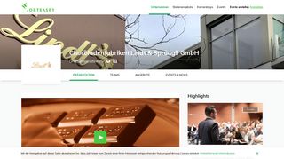 
                            7. Chocoladenfabriken Lindt & Sprüngli GmbH - Berufe, Bewerbung ...