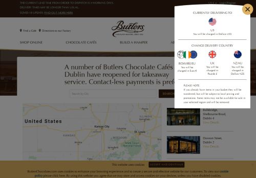 
                            12. Chocolate Café Locator | Butlers Chocolates ®