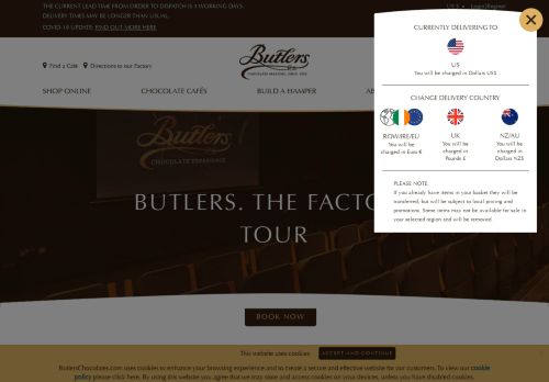 
                            10. Chocolate Experience Bookings | Butlers Chocolates ®