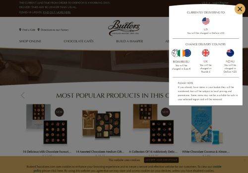 
                            11. Chocolate Gifts | Butlers Chocolates ®