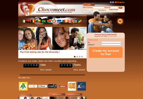 
                            10. Chocomeet - Meilleur site de rencontre Africaine et Antillaise ...