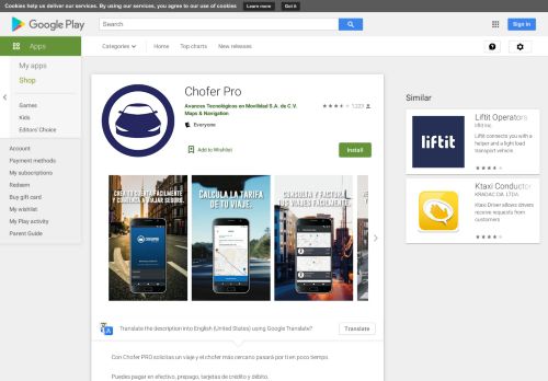 
                            8. Chofer Pro - Aplicaciones en Google Play