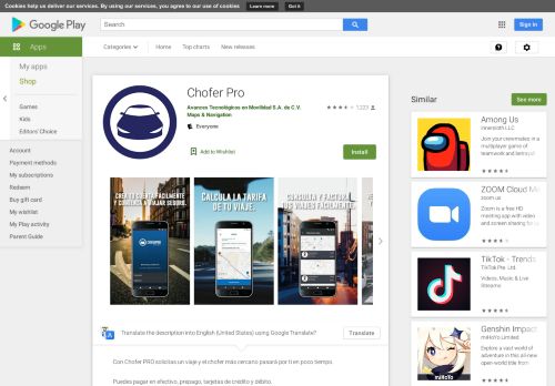 
                            10. Chofer Pro - Apps en Google Play