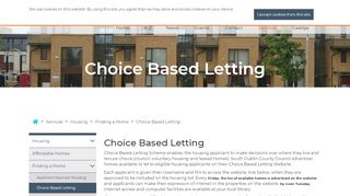 
                            8. Choice Based Letting - SDCC