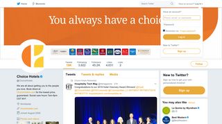 
                            11. Choice Hotels (@ChoiceHotels) | Twitter