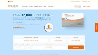 
                            2. Choice Hotels® – Find Hotel Rooms & Reservations