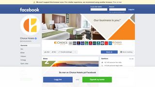 
                            9. Choice Hotels - Startside | Facebook