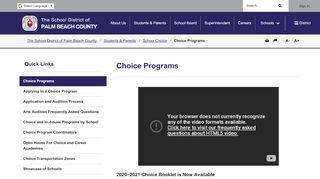 
                            4. Choice Programs | Choice Programs