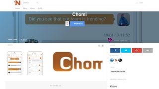 
                            12. Chomi - Social Network | Notch