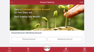 
                            3. Choose Account Type - Fundsupermart.com