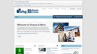 
                            2. Choose & Move - whg: Home