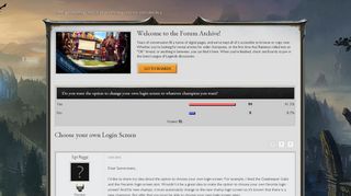 
                            4. Choose your own Login Screen - League of Legends Community