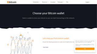 
                            8. Choose your wallet - Bitcoin - Bitcoin.org