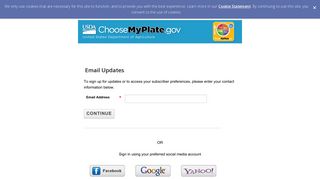 
                            11. ChooseMyPlate.gov - com.govdelivery.public
