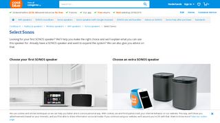 
                            8. Choosing a SONOS - Before 23:59, delivered tomorrow - Coolblue