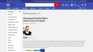 
                            11. Choosing the Perfect Darts - Advice from a Pro Darter - Dart Brokers