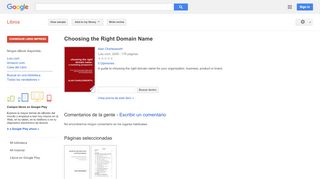 
                            8. Choosing the Right Domain Name - Resultado de Google Books