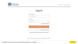 
                            7. Chopra Account - Login