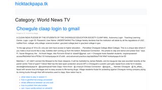 
                            10. Chowgule claap login to gmail download - hicktackpapa.tk