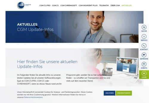 
                            6. CHREMASOFT Update-Infos - CGM Dentalsysteme