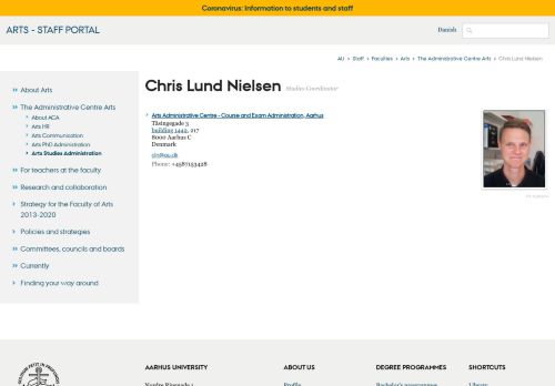 
                            11. Chris Lund Nielsen - Research - Aarhus University