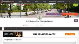 
                            7. Christ Nagar College Thiruvananthapuram - Courses, Fees ...