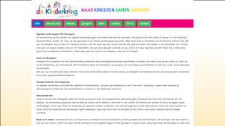 
                            8. Christelijke basisschool de Kinderkring » info » Snappet