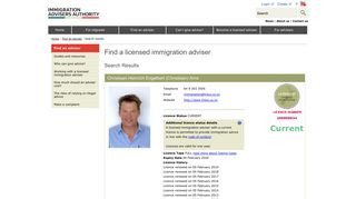 
                            5. Christiaan Heinrich Engelbert Arns | Immigration Advisers Authority