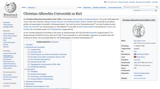 
                            9. Christian-Albrechts-Universität zu Kiel – Wikipedia