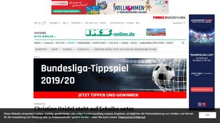 
                            12. Christian Heidel steht auf Schalke unter Beobachtung | ikz-online.de ...