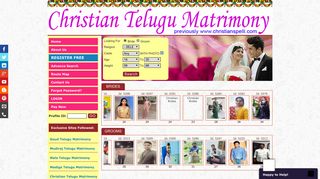 
                            11. Christian Matrimony Telugu | Christian Brides Grooms | Marriage Bureau