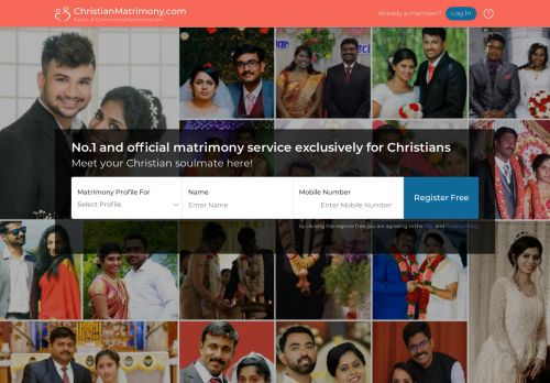 
                            3. Christian Matrimony - The No. 1 Matrimony Site for Christians ...