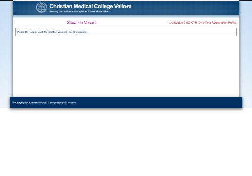 
                            1. Christian Medical College, Vellore - CMC Vellore