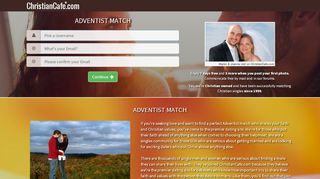 
                            2. ChristianCafe.com: Adventist Match