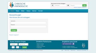 
                            4. Christliche Partnersuche - Login