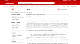 
                            3. Christmas Club Terms & Conditions - The Warehouse